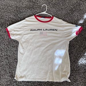 Vintage Polo Ralph Lauren cuffed t-shirt